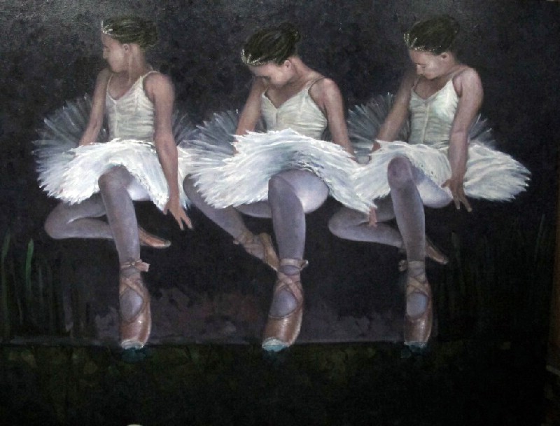 Swanlake At Night