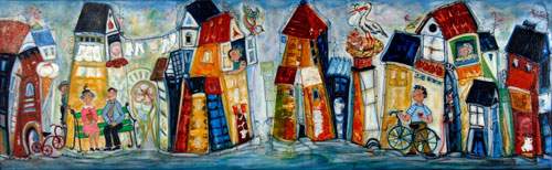 Baggårdsminder - Storken