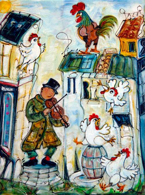 Hønsefødder og gulerødder