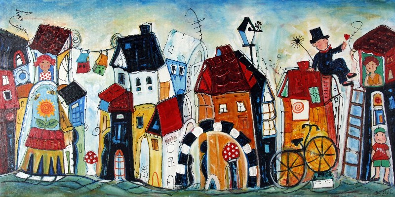 Den rødhårede pige og mors dreng