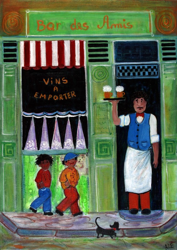 Sommer - venner i Paris