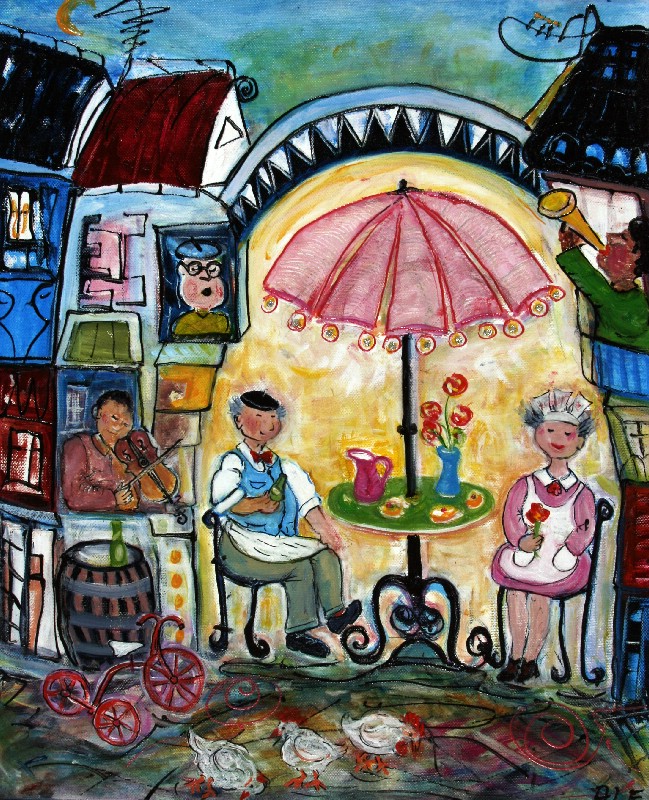 Krofar giver en lille en