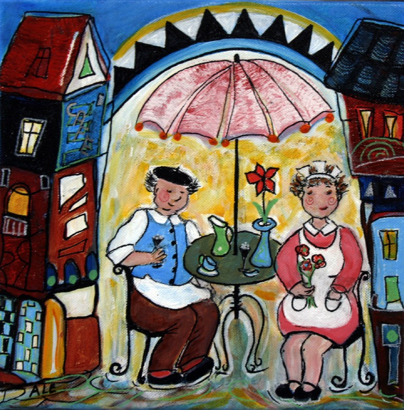 Fyraften med et glas bobler