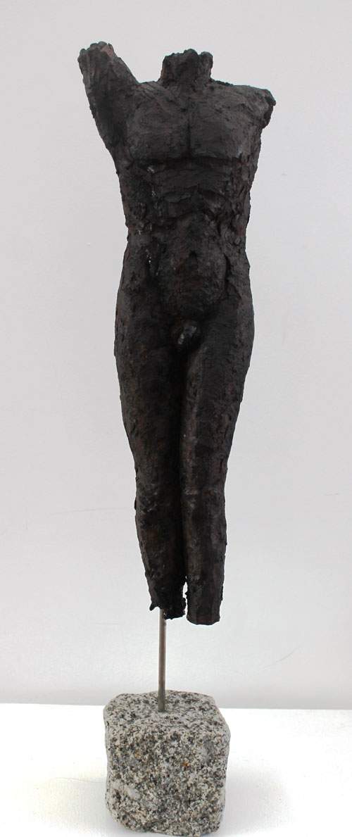 Torso, mand - på brosten