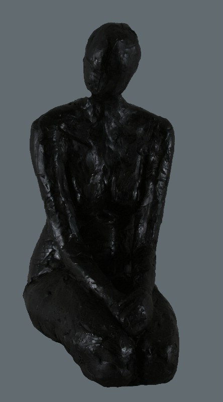 Kvinde - keramisk skulptur