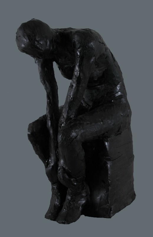 Kvinde - keramisk skulptur