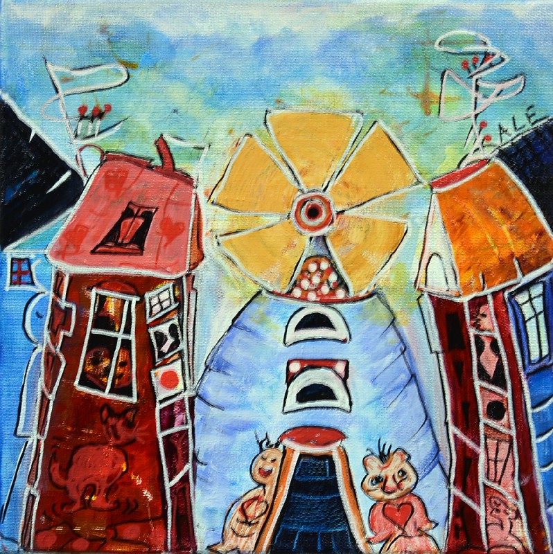 Møllens vinger er gået i stå