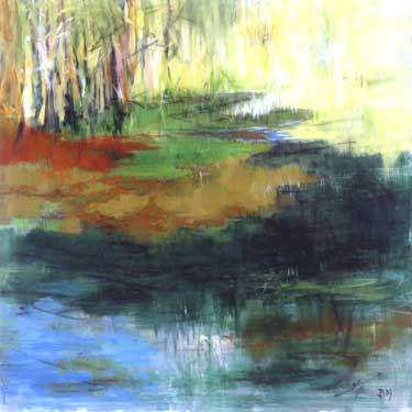 Efterår ved Tange Sø