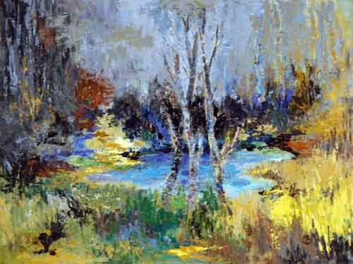 Landskab ved skovsø