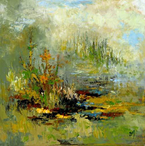 Landskab - morgendis