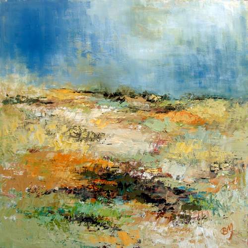 Solstrejf i landskab