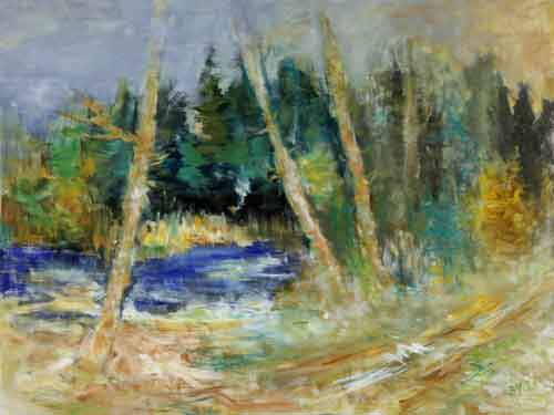 Landskab ved skøvsøen