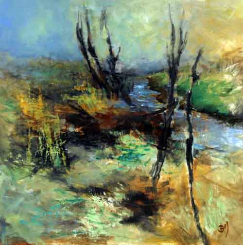 Efterår ved bækken