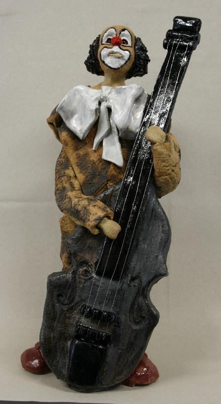 Stående klovn med gulvbas