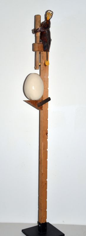 Fuglefødsel ved kejsersnit på stort stativ