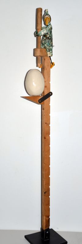 Fuglefødsel ved kejsersnit på stort stativ