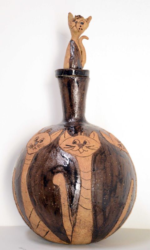 Krukke med kat