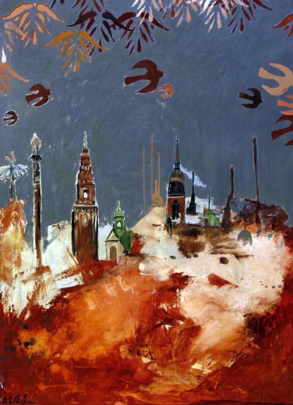 Oppe under byens tag