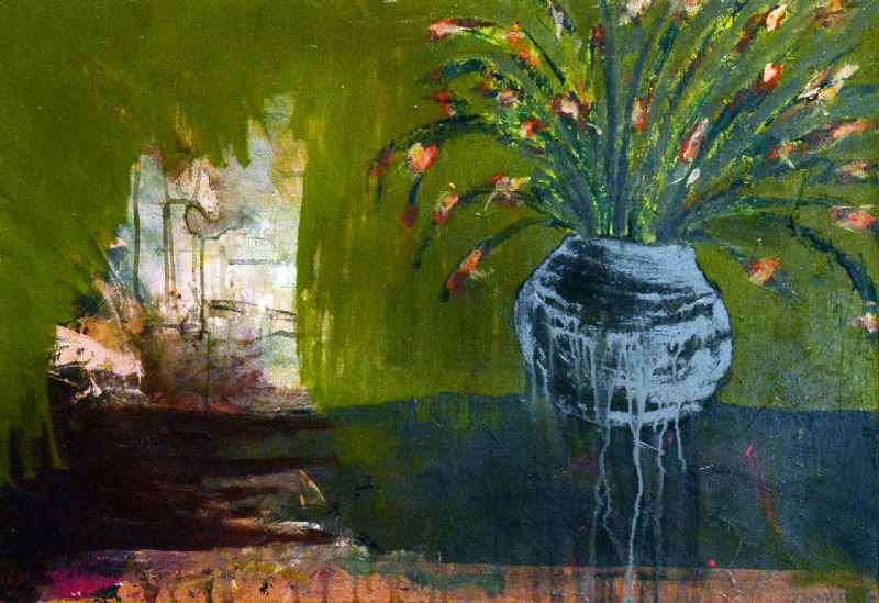 Mit blomster hav