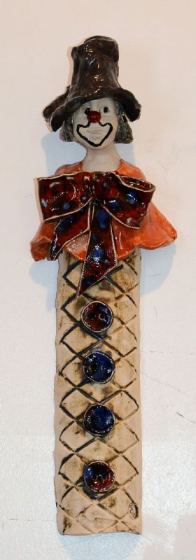 Klovnehoved - til væg