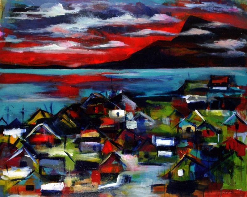 Novemberaften i Torshavn - Færøerne