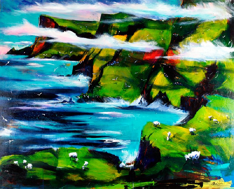 Græssende lam - Færøerne