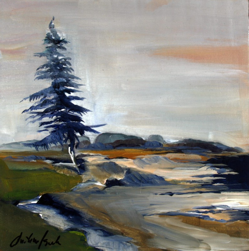 Det enlige træ - Vestjylland