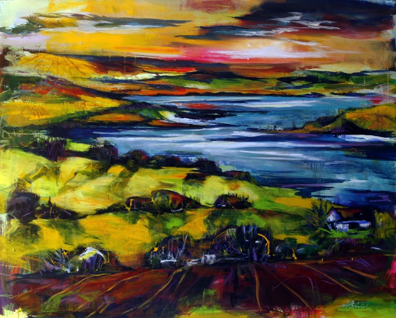 Efterårsdag efter solnedgang