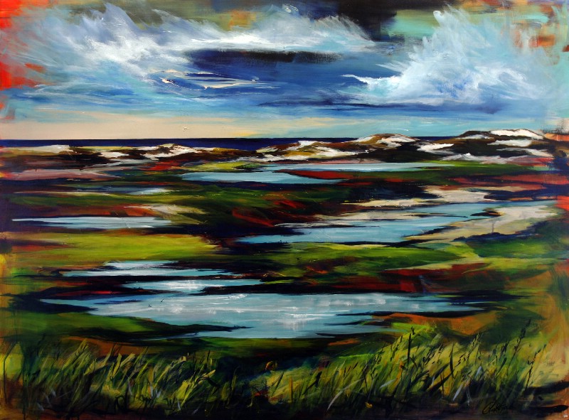 Udsigt fra Isbjerget - Vestjylland