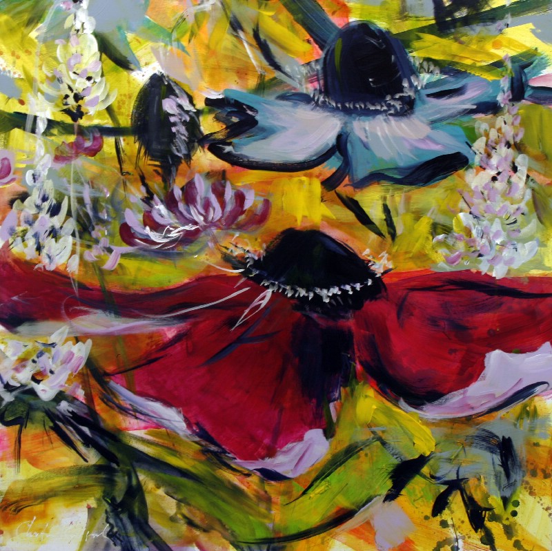 Høstanemone på spring