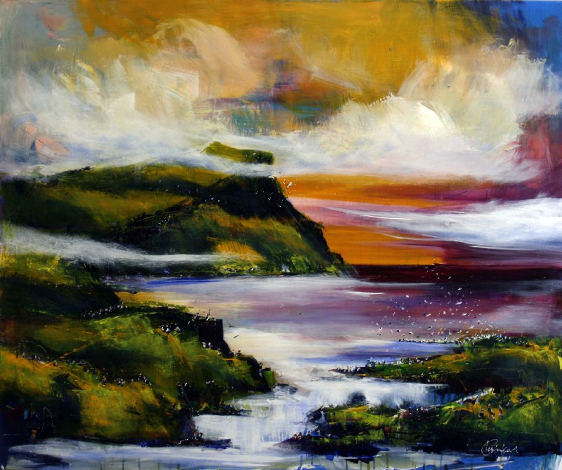 Pink Sunset - Færøerne