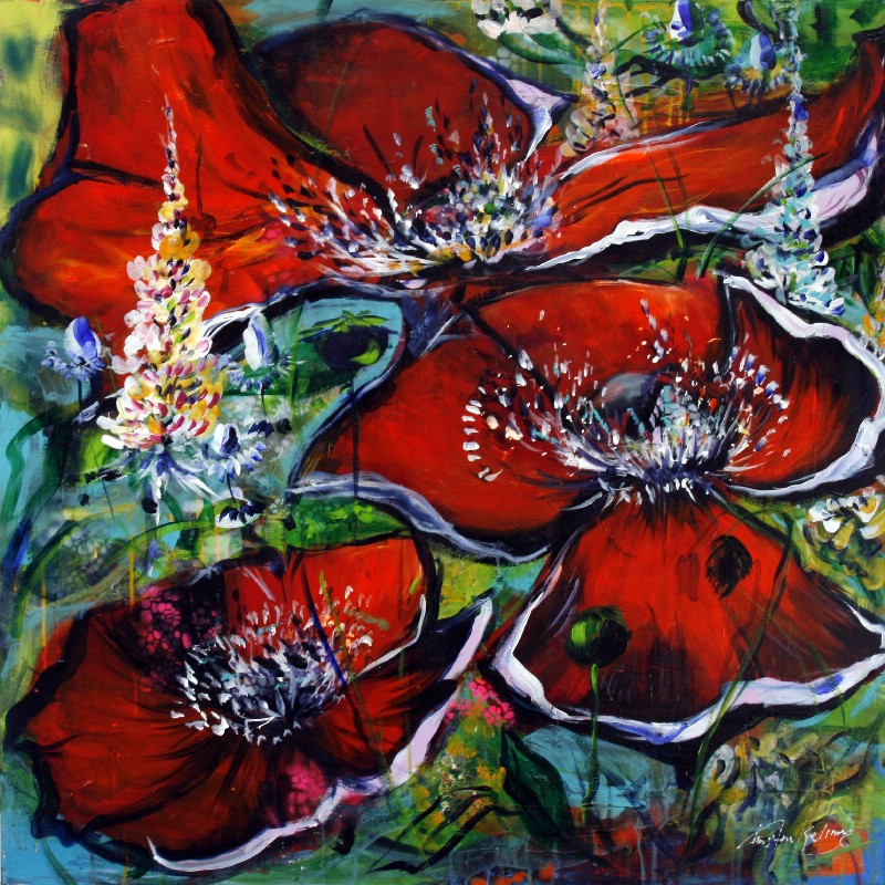 Lad det blomstre - valmuer og lupiner