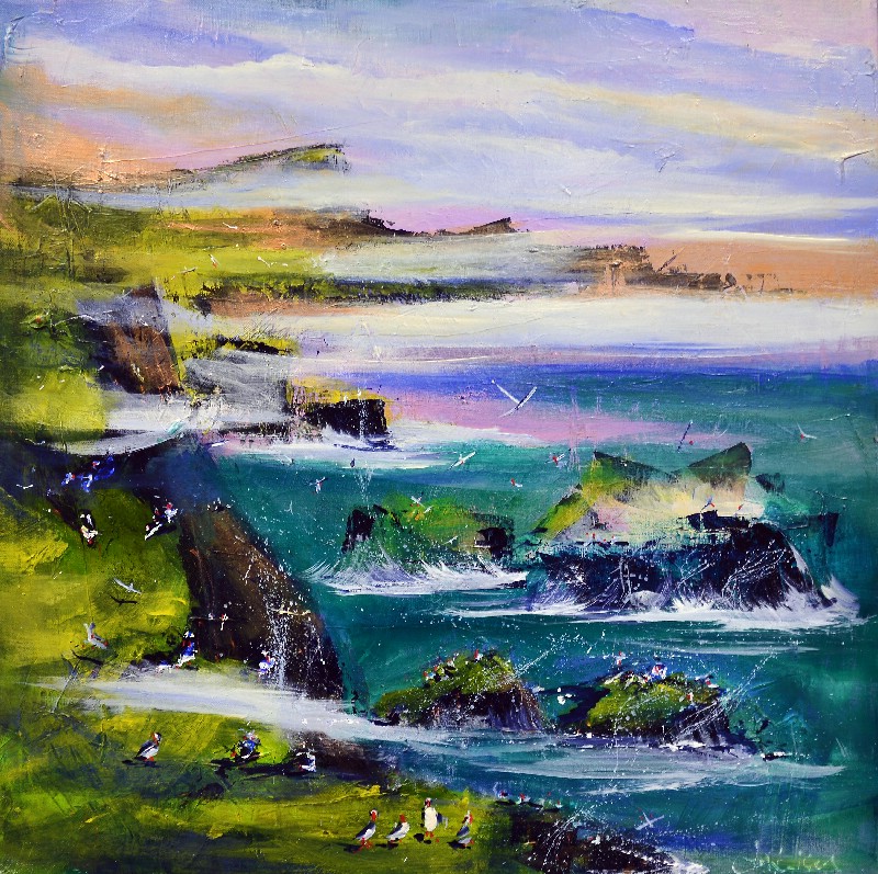 Lys og smuk sommerdag på Færøerne