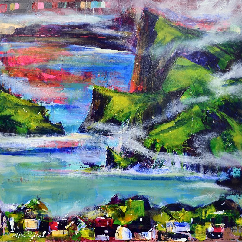 Sen aften, næsten midnat - Færøerne