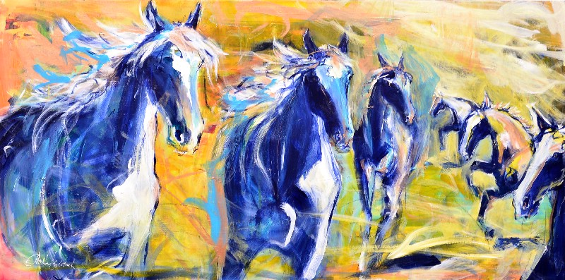 Blue Horses