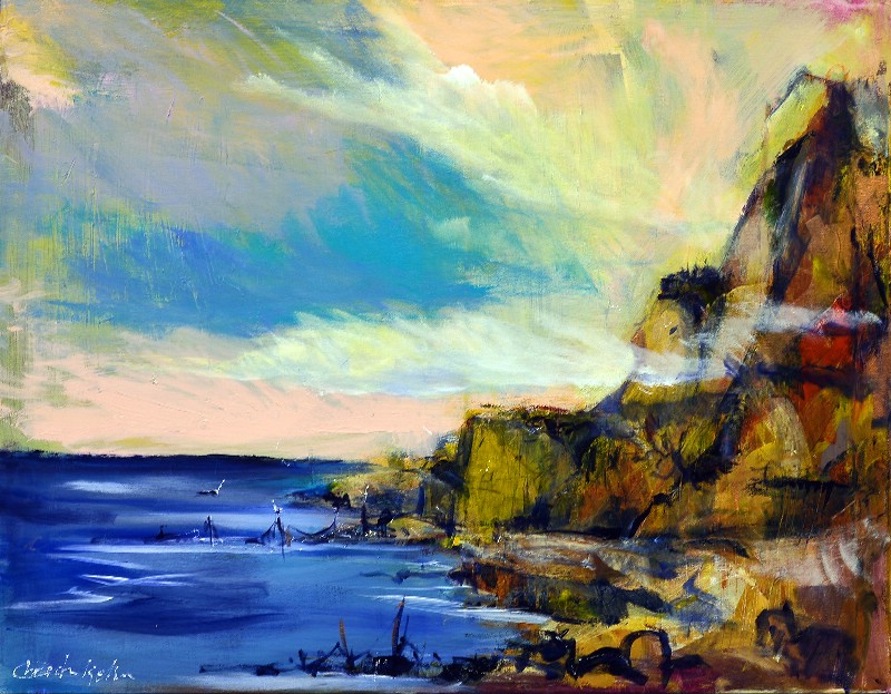 En dansk kyst - Helgenæs