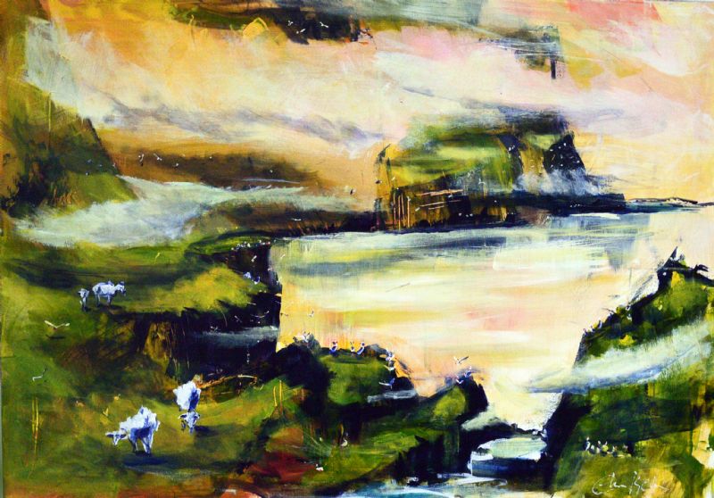 Nattehimmel i juni - Færøerne