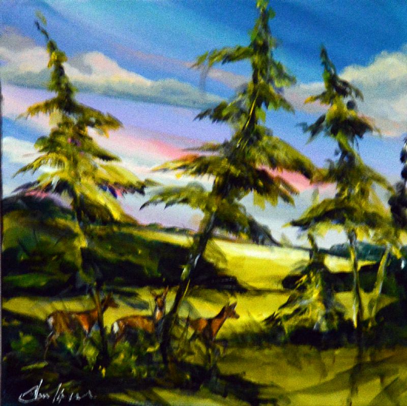 Jagtmotiver Vestjysk natur - Spring