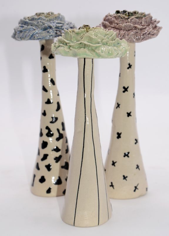 Blomst på fod pr stk