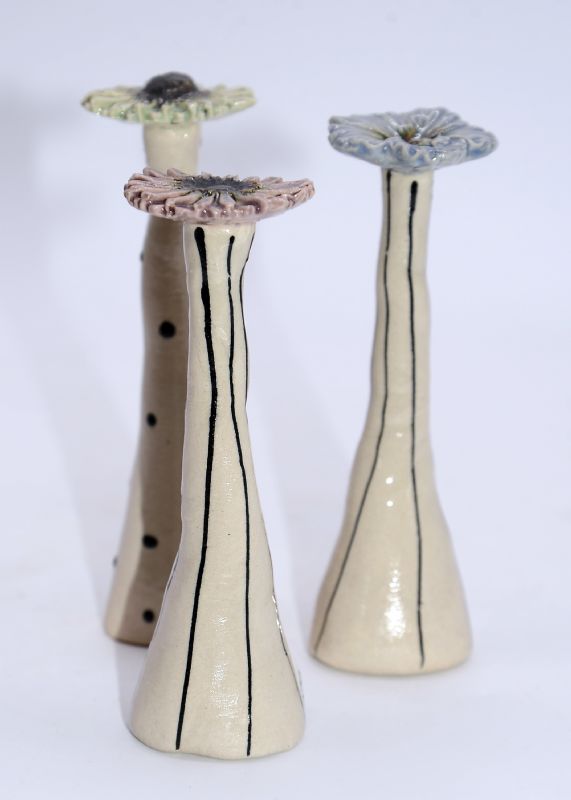 Blomst på fod pr stk