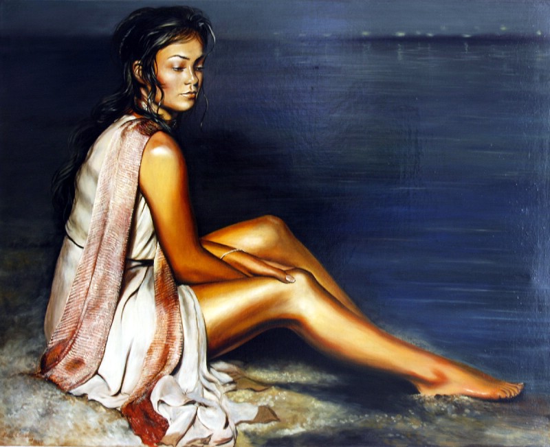 Evening Dream On The Beach