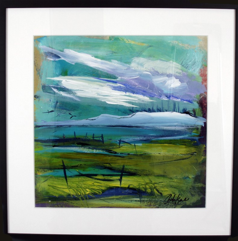 Impressions - kunstværk bag glas