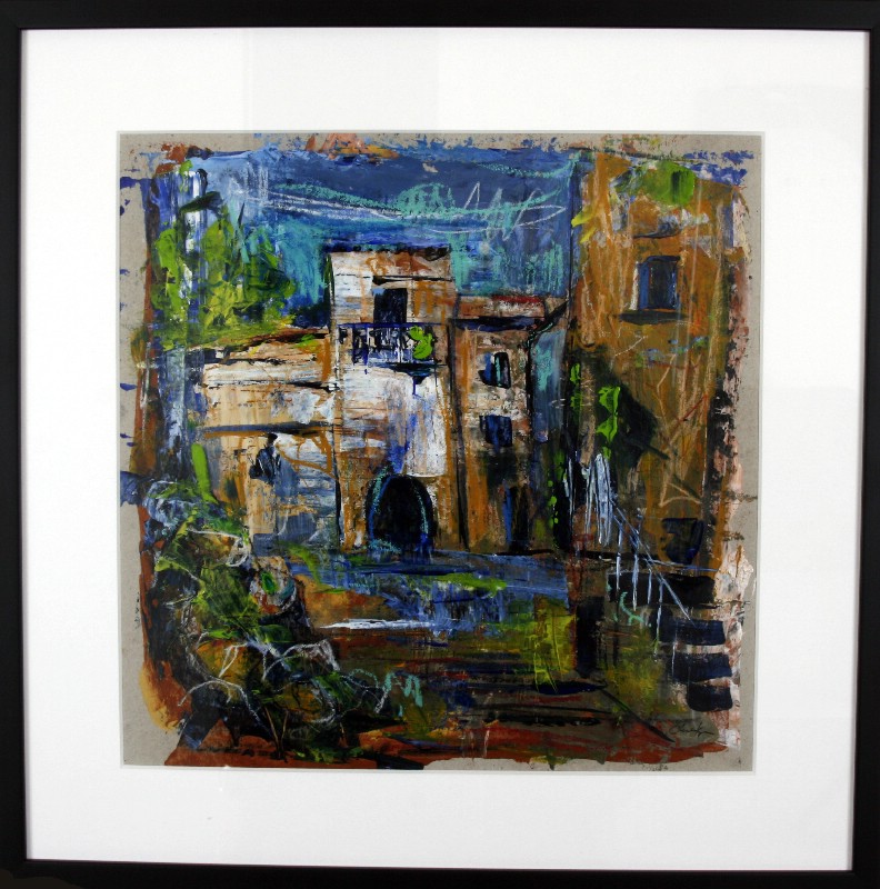 Impressions - kunstværk bag glas