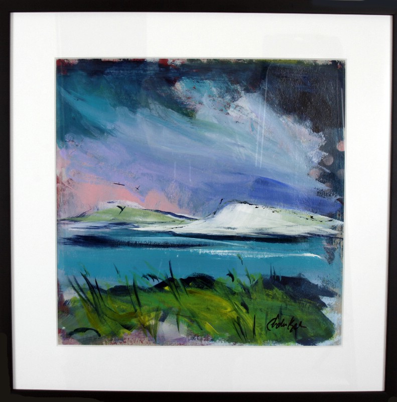 Impressions - kunstværk bag glas