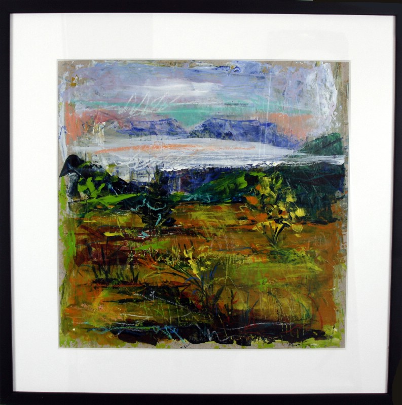 Impressions - kunstværk bag glas