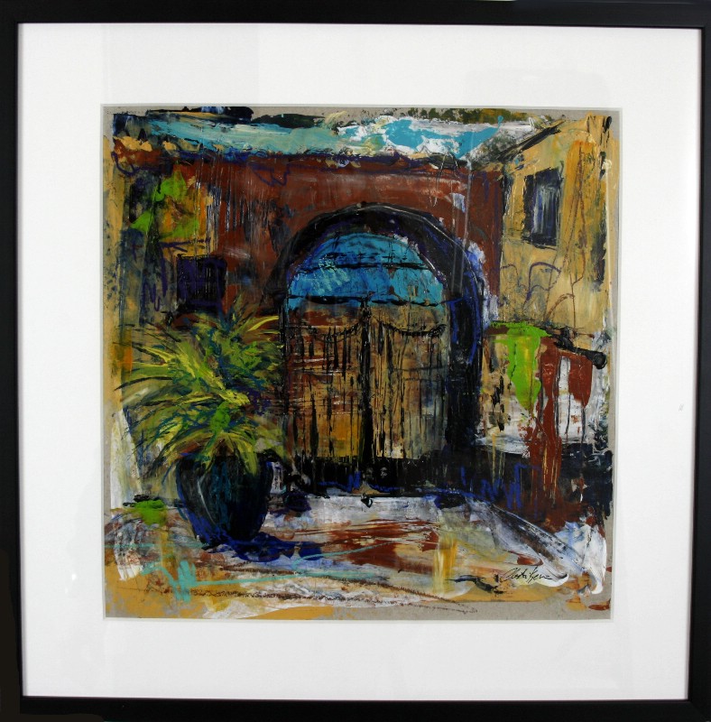 Impressions - kunstværk bag glas