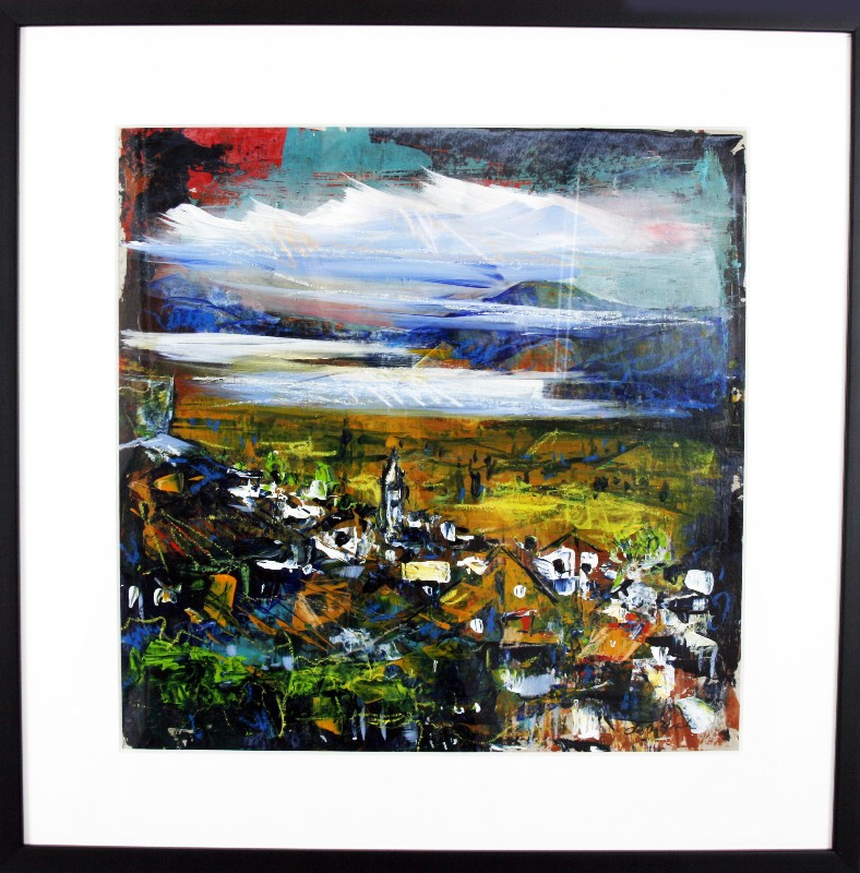 Impressions - kunstværk bag glas