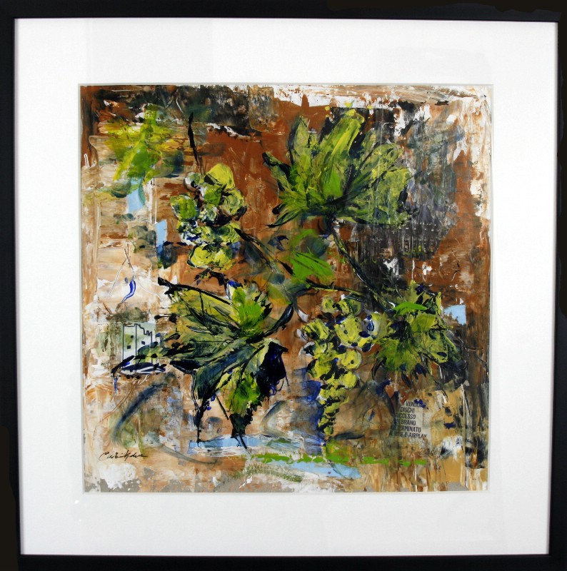 Impressions - kunstværk bag glas