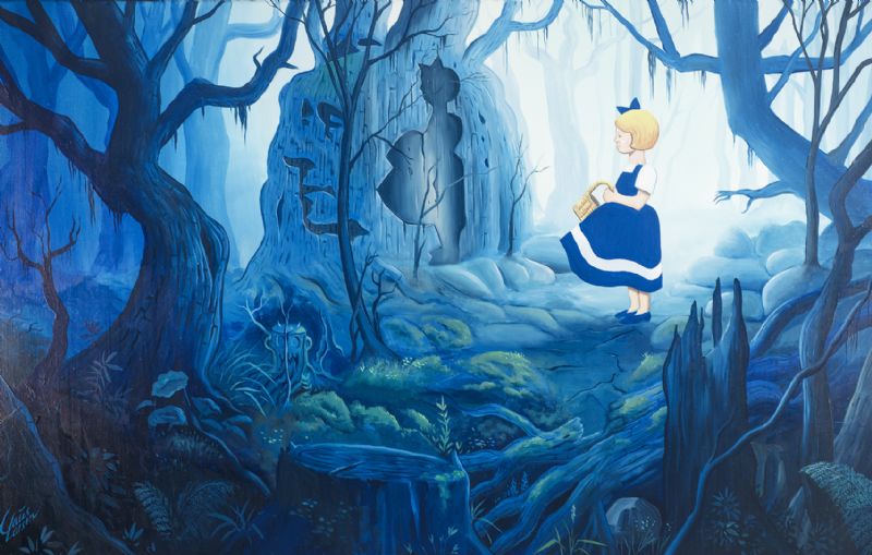 Den lille pige med kurven