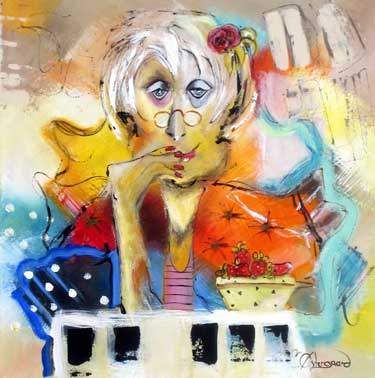 Maskesjov og lånte fjer